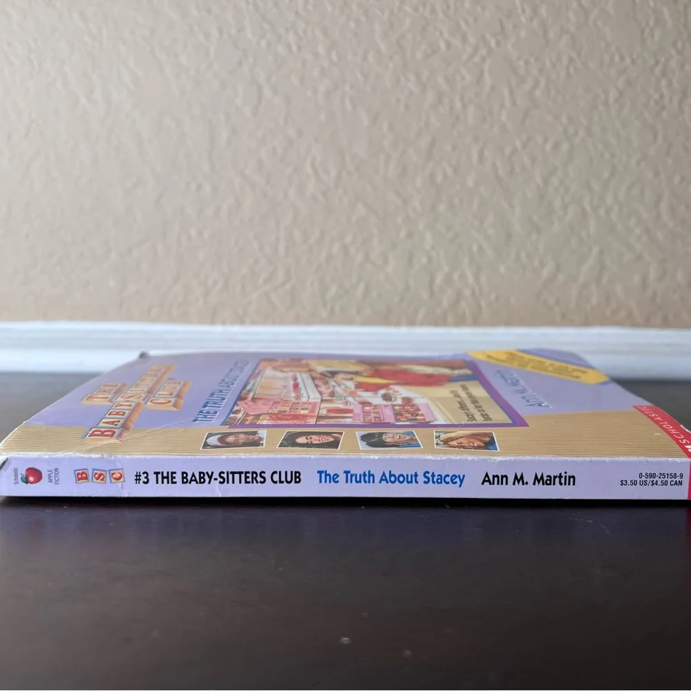 Vintage 1986 The Babysitters Club “The Truth About Stacey” by Ann M Martin